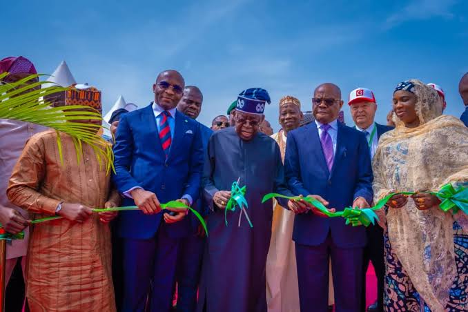 Tinubu Names FCT Road After Soyinka, Hails Wike Over Infrastructural Dev’t