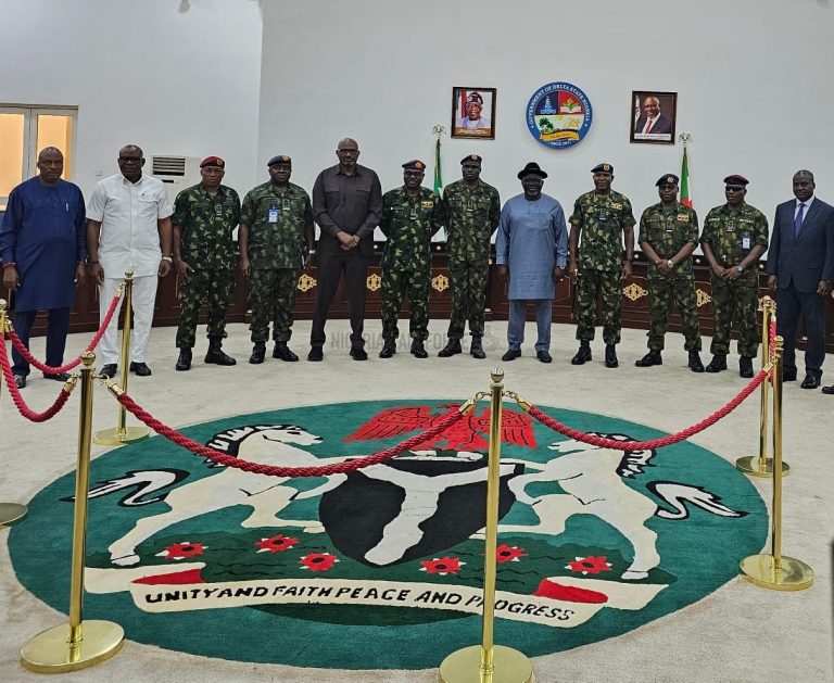 Airforce Chief, Abubakar Hails Oborevwori Over Support To Military, Execution Of M.O.R.E Agenda