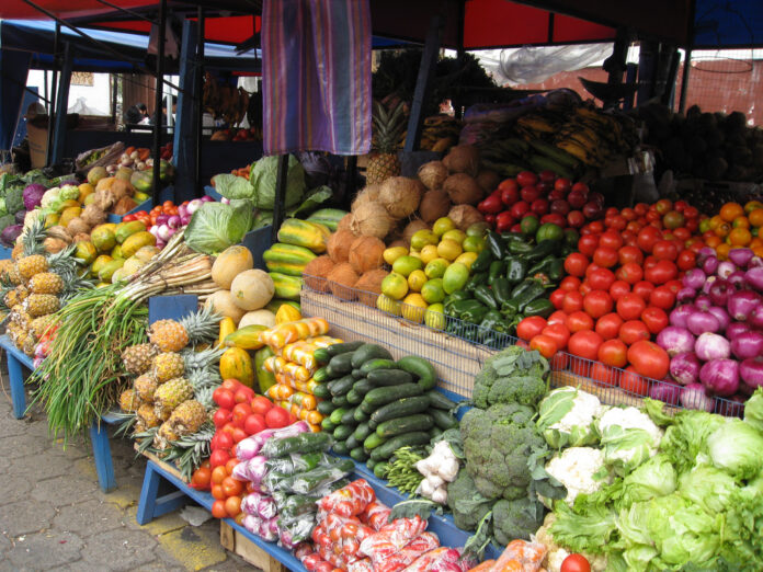 Ghana food market