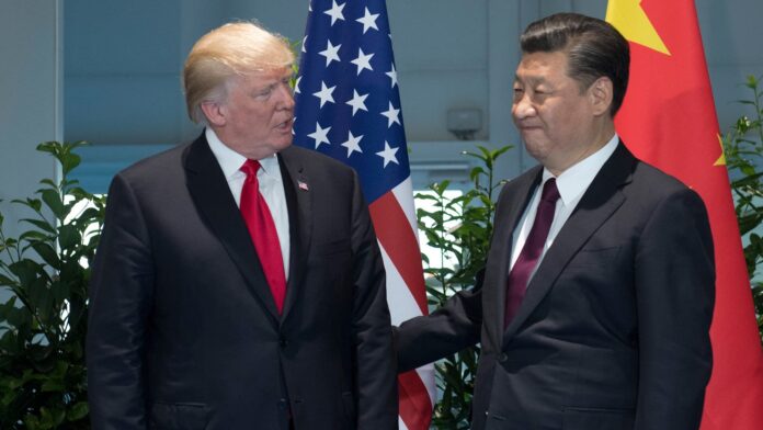 President Donald Trump and his Chinese counterpart, Xi Jinping
