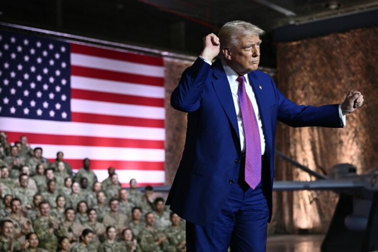 Trump Hints at Third Term in Fiery Speech to US Troops in Qatar