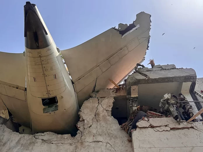 plane crash site