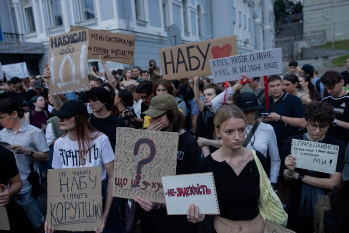 protest in Ukraine