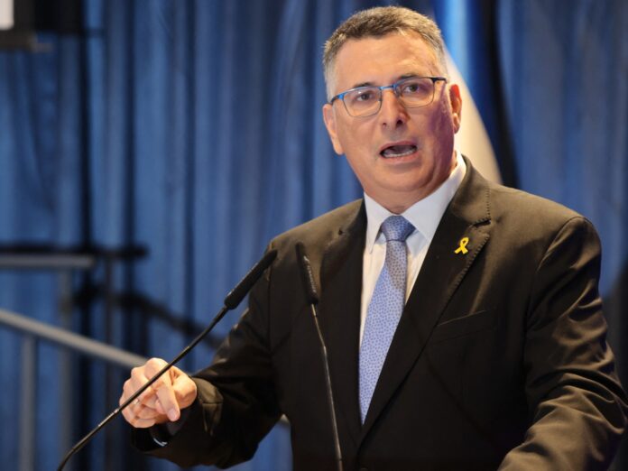 Israeli Foreign Minister Gideon Saar