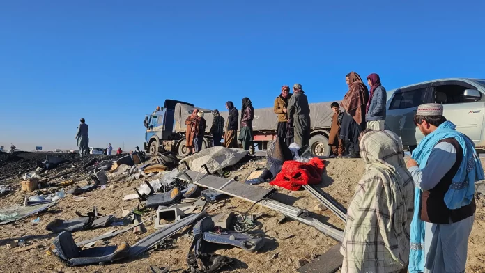 Afghanistan bus crash