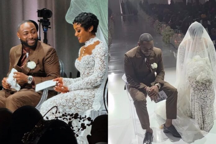 Chioma And Davido"s wedding
