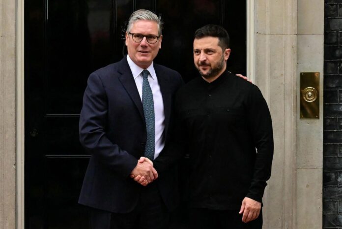 Starmer and Zelensky