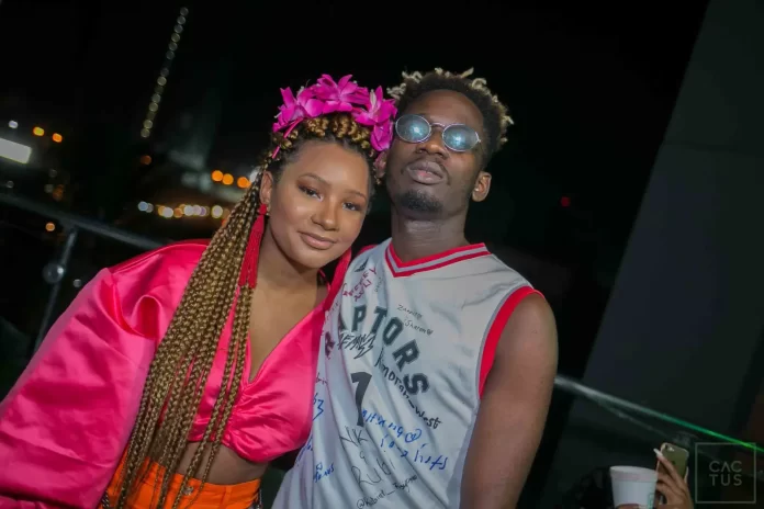 Mr Eazi and Temi Otedola