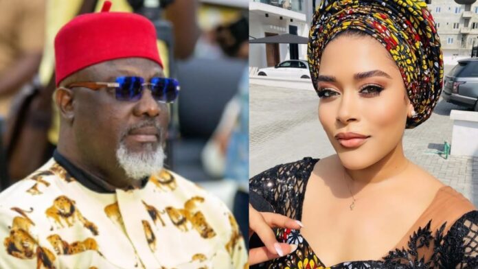 Adunni Ade and Dino Melaye