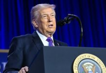 Trump Warns Iran of Renewed Military Action Ahead of Peace Accord Signing US President Trump speaks during the National Prayer Breakfast at the Washington Hilton in Washington, DC.