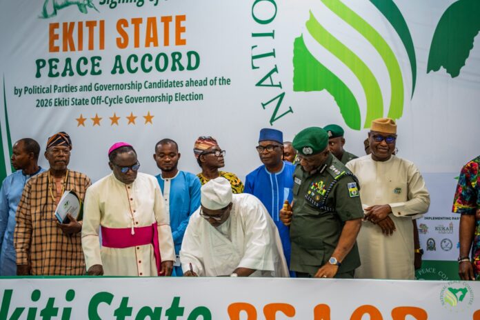 Ekiti Political Parties Peace Accord