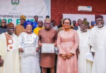 Ekiti Poll: INEC Presents Certificate of Return to Oyebanji