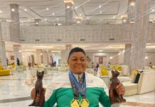 Two-Time Olympic Champion Folashade Named Nigeria’s Captain for 2026 Commonwealth Games