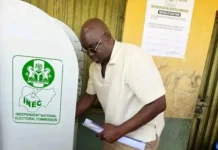 Fayose Predicts Landslide Victory for Oyebanji After Casting Vote in Ekiti Election