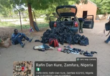 Troops Arrest Suspected Terrorist Logistics Supplier, Recover 150 Combat Boots In Zamfara