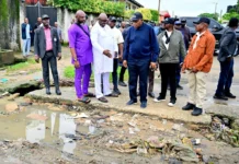 Governor Otu Visits Calabar Flood Victims, Promises Stronger Flood Control Measures