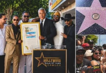 Bone Thugs-N-Harmony Received Hollywood Stars Walk of Fame