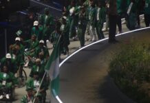 Glasgow 2026: Team Nigeria Turns Heads in Stunning Green-and-White Attire at Commonwealth Games Opening Ceremony