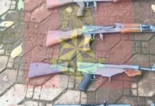 Army Intercepts Suspected Arms Traffickers In Kaduna, Recovers Seven Firearms