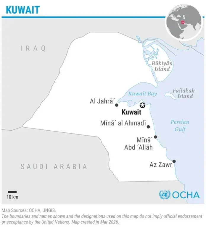 Kuwait-map-84331907