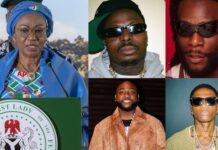 Remi Tinubu Asks Afrobeats stars to help poor Nigerians